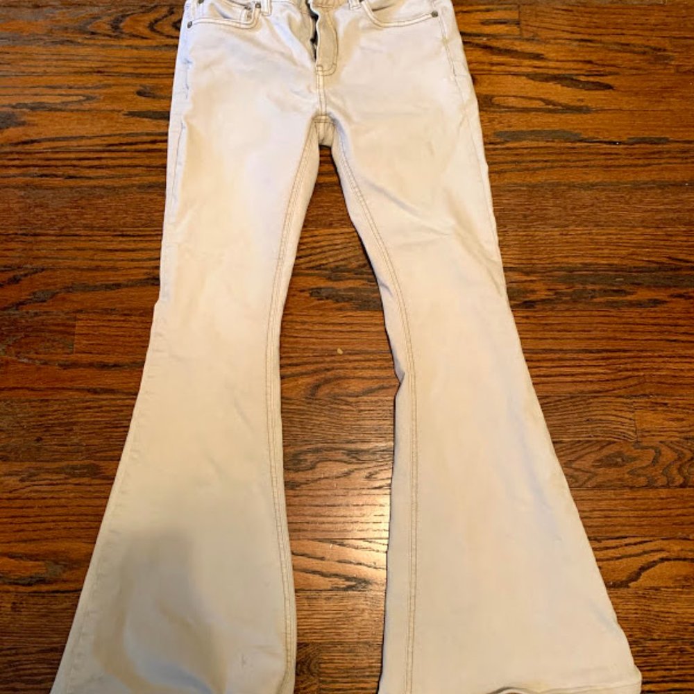 Free People Keep it Real Flare Pants